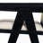 27" Height Woven Cane Plastic Backrest Bar Stool