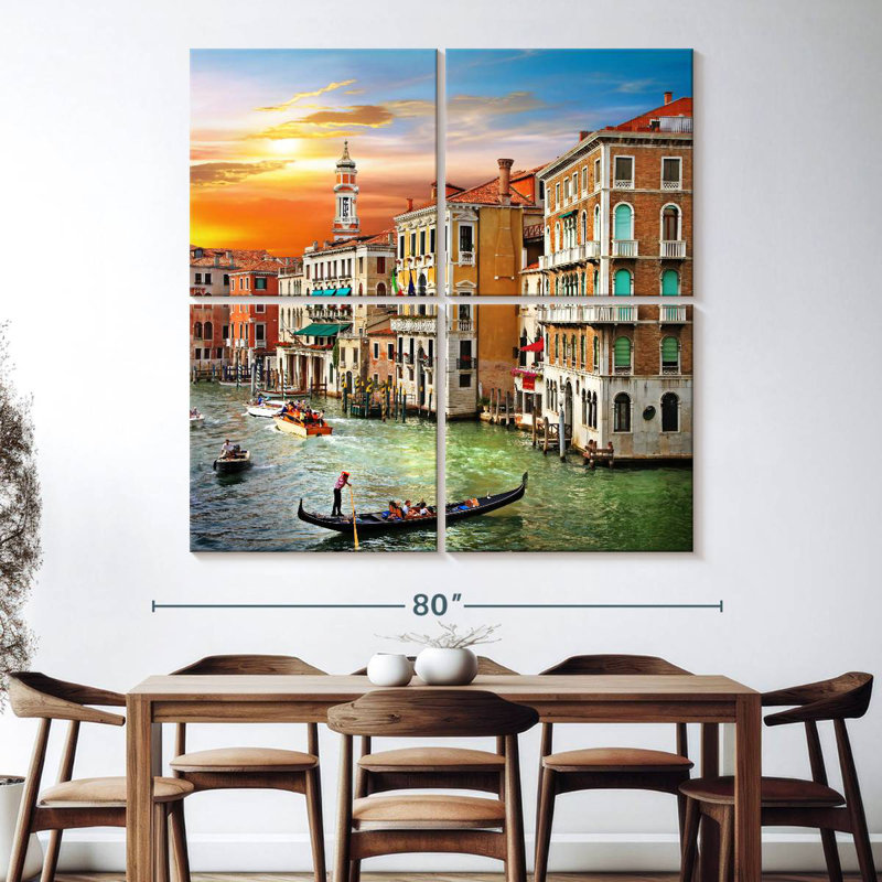 Nicci Venice Buildings And Gondolas