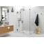 Illume 46 in. x 36 in. x 78 in. 90-degree Fully Frameless Wall Hinged Glass Shower Enclosure-245056631