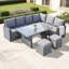 Milano 6 Seater Dining Set with Cushions