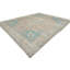 Tapis oriental saumon traditionnel unique en son genre 9X12