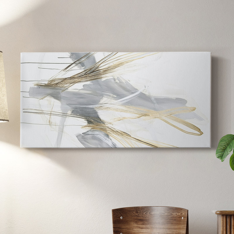 Abstract Series 8 # XXIX - Toile tendue avec châssis, H 20 po x l 40 po