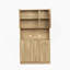 Armoire de cuisine haute de 70,87 po Hollen, avec 6 portes, 1 tablette ouverte et 1 tiroir-122531466