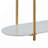 High Gloss Sofa Table with Metal Leg Gold Coffee Table