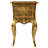 Hayworth Gilded Solid Wood Nightstand