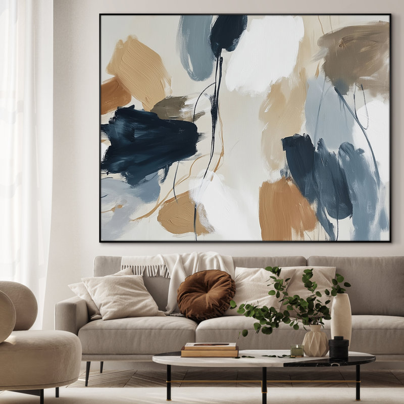 Très grande reproduction sur toile - Earthy Hue, H 46 po x l 60 po