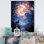 «Deer Moonlit Landscape I - Deer Animal», art mural