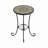 Patio Side Table with Shelf