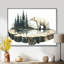 Ours polaire Graylan dans le paysage sauvage II - ours, art mural-488413353-488413352