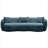 Yazgur 93.6" Curved Modern Upholstered Sofa-2107265156