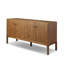Arturo 4 Door Sideboard-Natural Walnut