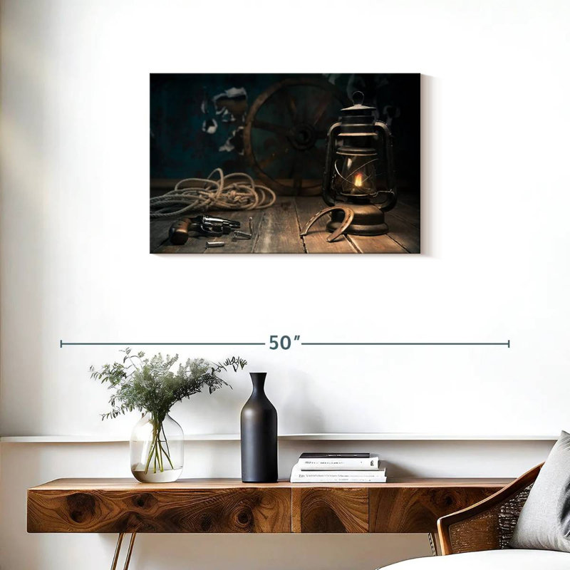 Lelar Western Style, 20" H x 30" W