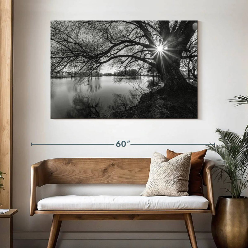 Harnek BW Lakeside Tree, 32" H x 48" W