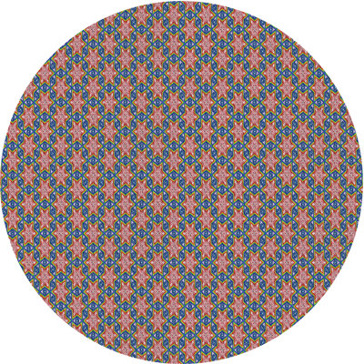 Tapis décoratif rose Saltford
