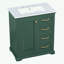 Meuble-lavabo avec lavabo et trois tiroirs-258007604