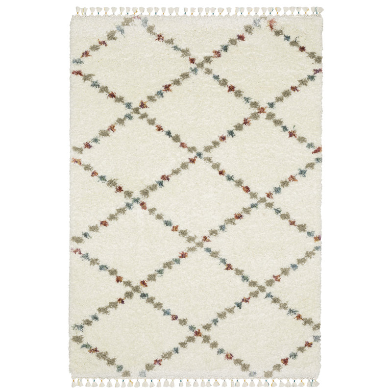 Performance Geometric Indoor Rug, Rectangle 5'3" x 7'6"