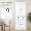 Garde-manger, armoire de rangement haute, armoire autoportante avec tiroir, portes et tablettes réglables-1129613011