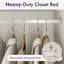198 cm H Modern 2-Door Wardrobe with 2 Drawers and Solid Wood Legs, White & Natural Wood