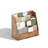 4 Sling Bookcase Display Stand Storage Bookshelf with 4 Shelves Book Display Rack-847145162