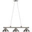 Luminaire suspendu linéaire à 3 lumières pour table de billard Bowdon par RAM Game Room-2054714697