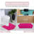 Athyrium Cotton 5 Piece Bath Mats Set, Quick Dry, Machine Washable, Absorbent-80825063