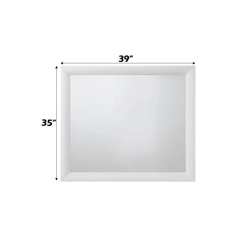 Miroir élégant pour l'intérieur, Blanc