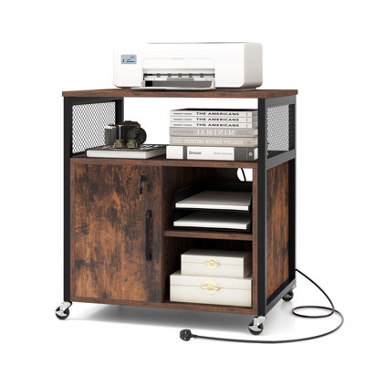 Ambrianna 60 cm W Filing Cabinet