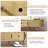 Chaddy  TV Stand With Drawers And Storage Shelves Designed . Wood Entertainment Center For Living Room And Bedroom, Media Console And Modern TV Console Table TV Stand-1142001190-1142001179
