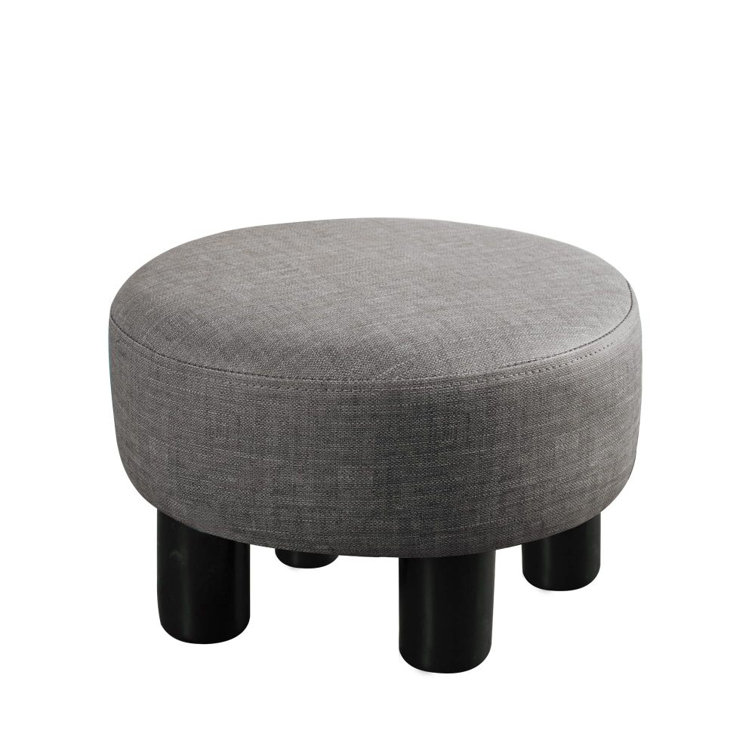 https://assets.wfcdn.com/im/05653349/resize-h755-w755%5Ecompr-r85/2045/204512062/Small+Foot+Stool%2C+Round+Grey+Leather+Fabric+Padded+Ottoman+Foot+Rest+With+Plastic+Legs%2C+Footstools+And+Ottomans+Small+Comfy+Footstool+Upholstered+For+Couch%2C+Desk%2C+Office%2C+Living+Room.jpg