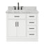 ARIEL HEPBURN 37 IN RIGHT OFFSET RECTANGULAR SINK VANITY 1,5 IN-1076665252-1076665259-1109596170