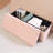 Ottoman with Storage for Living Room, Sherpa Folding Storage Ottoman Foot Rest, Collapsible Bedroom Bench Storage Foldable Boucle Ottoman Bench, Faux Teddy Fur-1412366570
