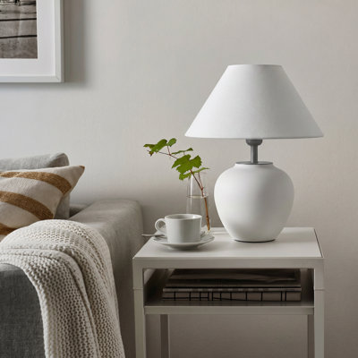 14.17" Ceramic Table Lamp