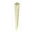 Louvred 5 in. W x 5 in. L x 102 in H Left End/Gate Post-73533110