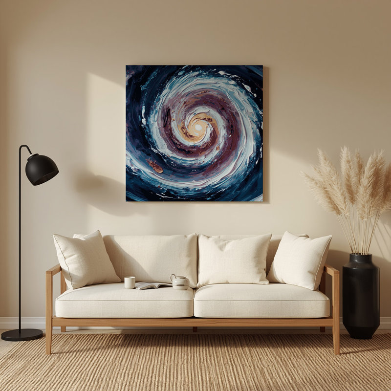 Photographie de galaxie spirale Sci Fi Galaxy