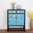 Chinese Painted Solid Wood Shoe Cabinet 16 Pair Solid Wood Shoe Storage Cabinet-100435578