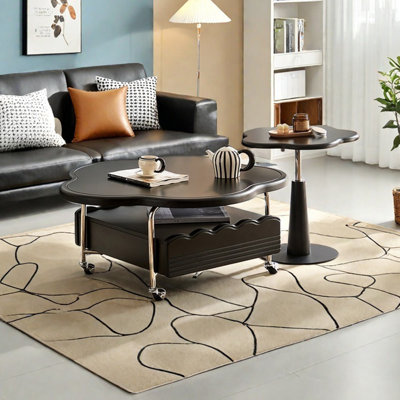 Movable Cloud-Shaped Coffee Table