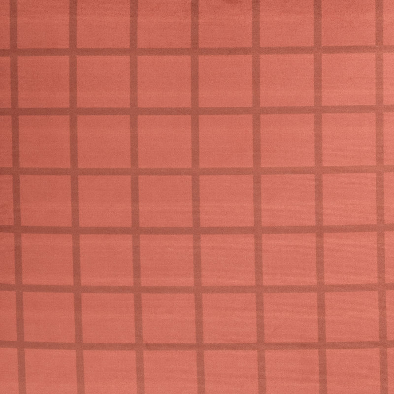 Jupe d'arbre de Noël Mini Grid, Rouge, 60"