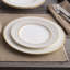 Ensemble de 4 grandes assiettes Noritake Noble Pearl, 11 po