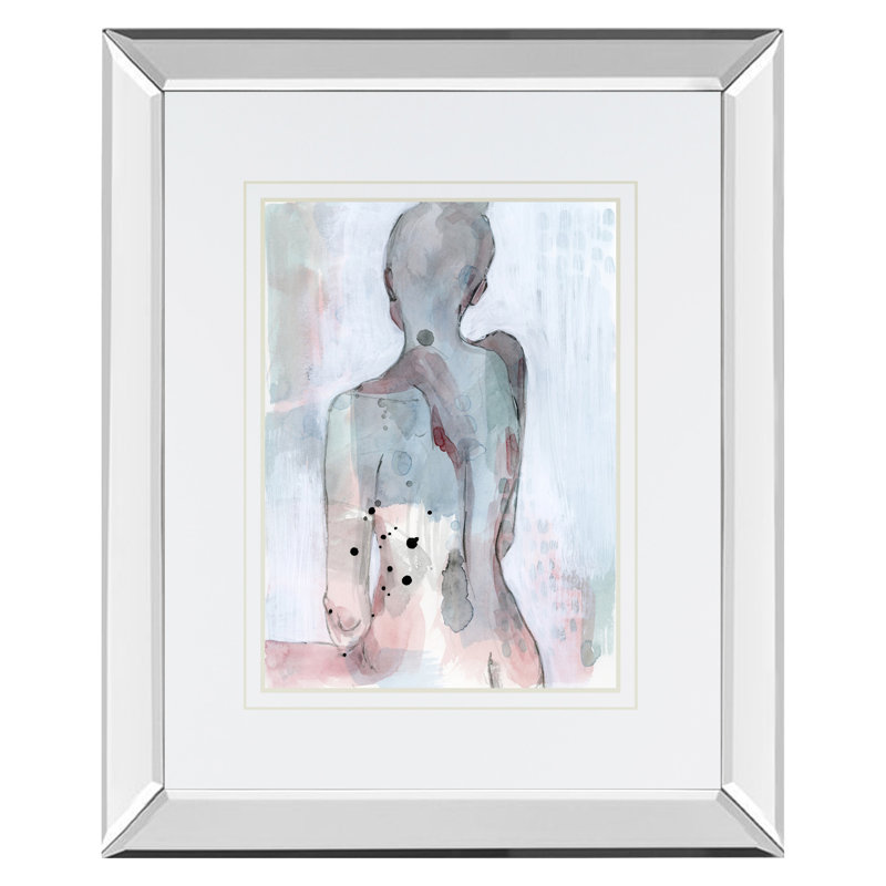 Art mural moderne Madonna - 34 po x 40 po - Cadre en miroir