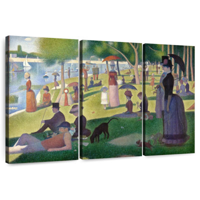 Leisha un dimanche sur la Grande Jatte