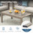 3 Seats Sofa With Patio Coffee Table-112463259