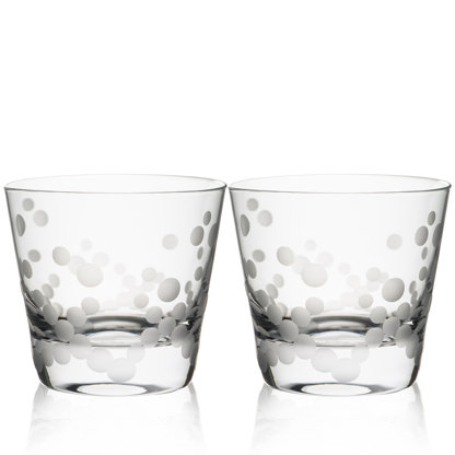 Chatham Bloom Coupe Cocktail Glasses, Set of 2 - Matterns Floral