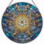 Panneau de vitrail 12 "H Angels-1155313242