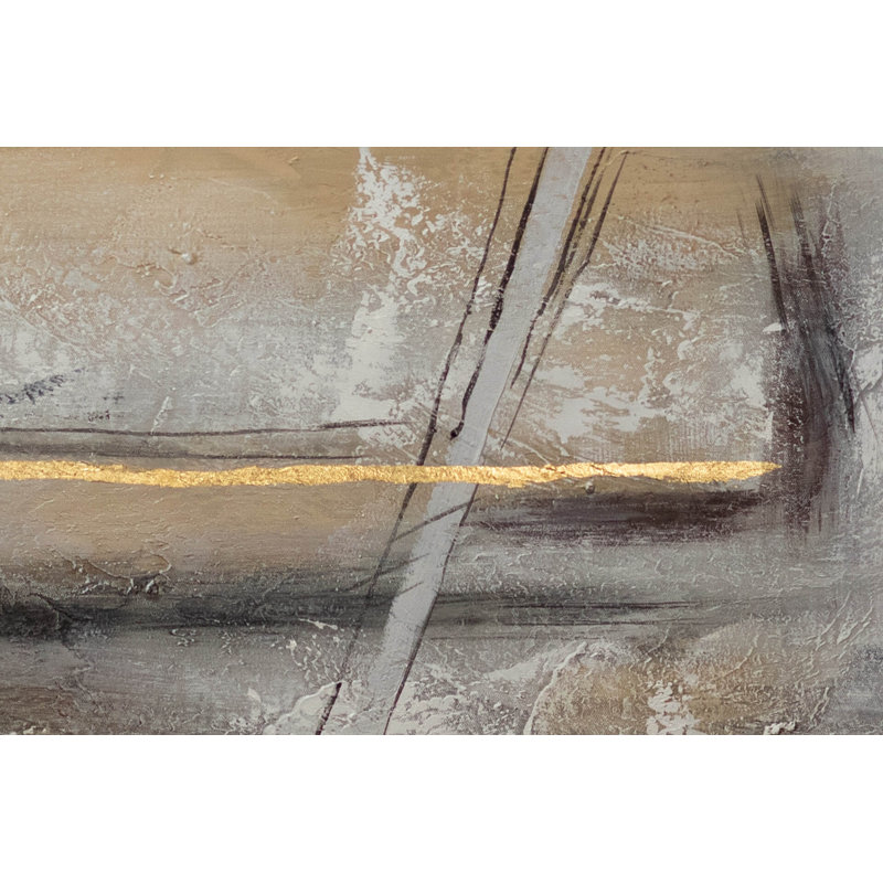 Deserted Landscape Hand -Painted Acrylic Painting