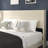 Upholstered Platform Bed with Wingback Headboard, Mattress Foundation with Slatted Supports-210624985-210624551