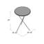 Table de bout en marbre Harut
