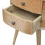 Craigarogan 45cm W Solid Wood Bedside Table