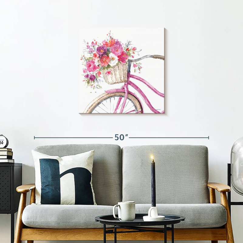 Harnek Obviously Pink XIV A, 24" H x 24" W