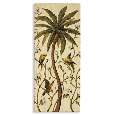 "Parrots & Jungle Botanics", art mural par Rodolfo Jimenez bp-787_CN