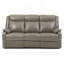 Canapé contemporain gris à trois places-1463784122